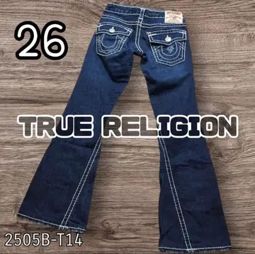 트루릴리젼 플레어 데님 26 2505B-T14