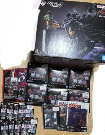 제일복권 베르세르크 반격의 맹세 A상 갓츠 E상 베헤리트 그린 피규어