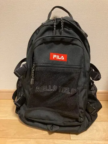 FILA 블랙 백팩