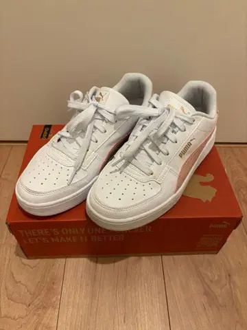 PUMA Caven 2.0 스니커즈 24.0cm 화이트/핑크