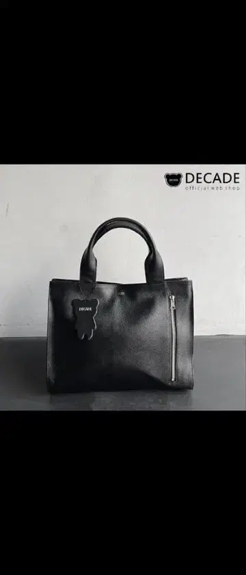 DECADE 블랙 토트백