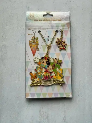 도쿄 디즈니 리조트 40주년 백참 가랜드