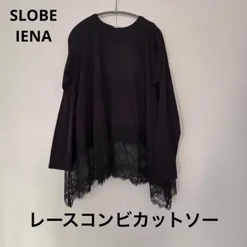 완판 레이스 콤비 티셔츠 슬로브 이에나