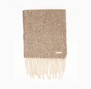 silent 카와구치 하루나 착용 프린지 볼륨 머플러