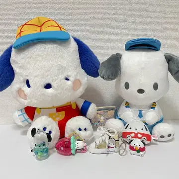 산리오 컬러풀 토이 박스 인형 뽀요욘 에어포트 포차코