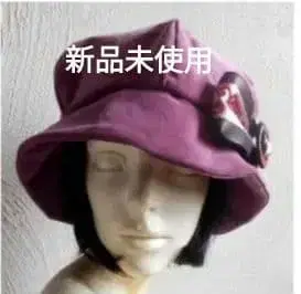 미사용 새상품 데드스탁 버클 트리밍 로즈 핑크 벨벳 크로셰