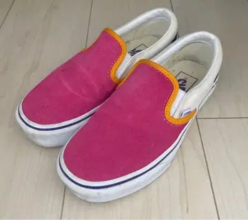 VANS 슬립온 핑크 레어템