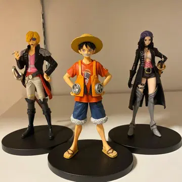 원피스 피규어 루피 상디 로빈 3체 세트