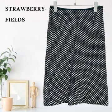 zB901 [ M ] STRAWBERRY-FIELDS I라인 스커트