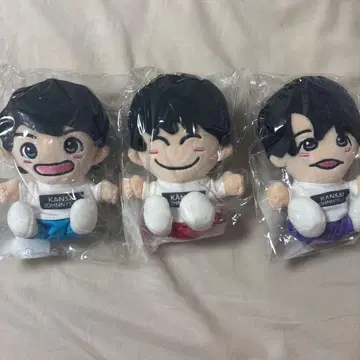 니시무라 타쿠야 시마자키 토아 오니시 후우가 꼬마 인형 세트