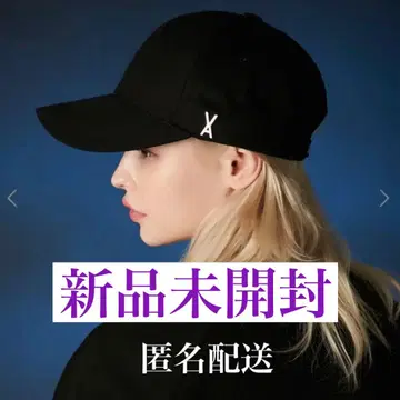 [ 미개봉 새상품 ] VARZAR stud 캡 496 블랙 블랙 바자르