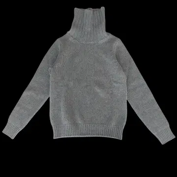 새상품급 SLOANE 캐시미어 혼방 터틀넥 차콜 그레이 S