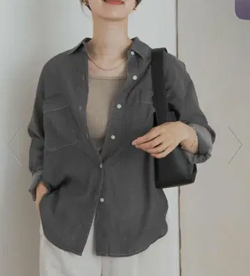 새상품 어반 리서치 도어스 시어 데님 셔츠