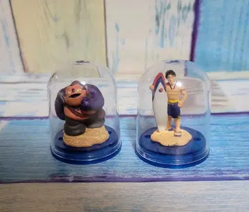 릴로 & 스티치 피규어 클리어돔 2개 세트 Disney 미니어처