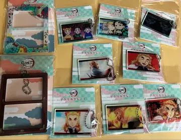 귀멸의 칼날 전집중전 무한열차편 유곽편 아크릴 플레이트 컬렉션 케이스