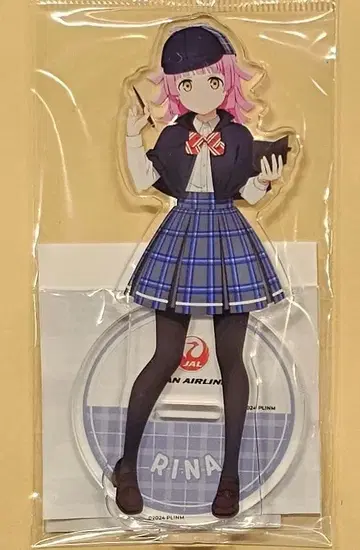 니지가사키 2장 JAL 아크릴 스탠드 텐노지 리나