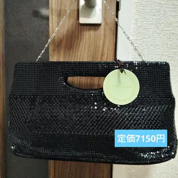 새상품 NOCTILUCA 결혼식 3way 2차 모임 파티 백 블랙