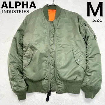 [ 인기 ] ALPHA INDUSTRIES MA-1 자켓 카키 M