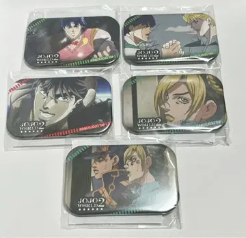JOJO WORLD 2 죠죠와 카도마루 캔뱃지 세트