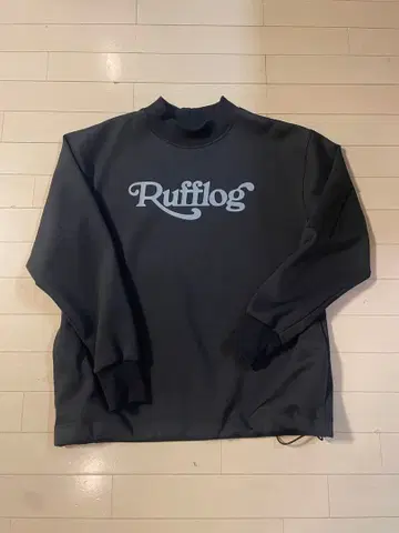 라프로그 모크넥 두꺼운 원단 블랙