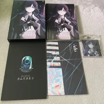 Ado 카무파넬라 초회 한정판 BluRay 아크링 키링 포함