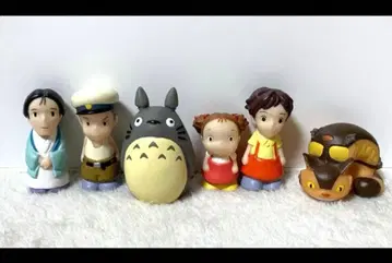이웃집 토토로 손가락 인형 6개 세트 스튜디오 지브리 이웃집 토토로