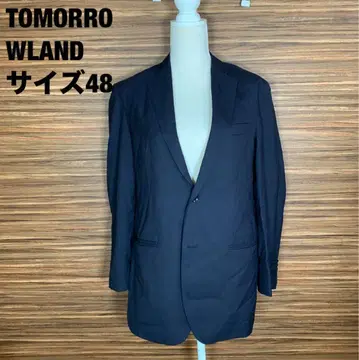 투모로우랜드 자켓 아우터 48 L 상당 네이비 컬러 네이비 울