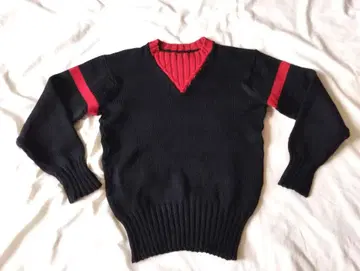 빈티지 앞 V 스웨터 40s