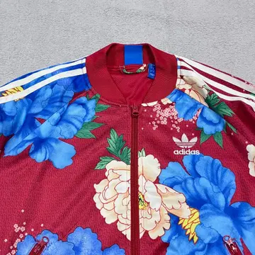 adidas 꽃무늬 아디다스 더 팜 컴퍼니 모란 패턴 트랙 자켓