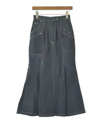 UNITED TOKYO 롱 맥시 길이 스커트 여성용