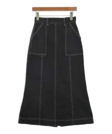 PAGE BOY 롱 맥시 길이 스커트 여성용