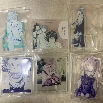 제일복권 DEATH NOTE G상 아크릴 스탠드 6종 세트