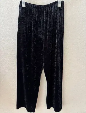 [ beauty&youth ] 벨로아 드로스트 이지 팬츠 블랙 M 사이즈