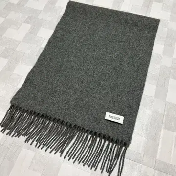 새상품급 MACKINTOSH 머플러 캐시미어 100% 그레이 품절 레어
