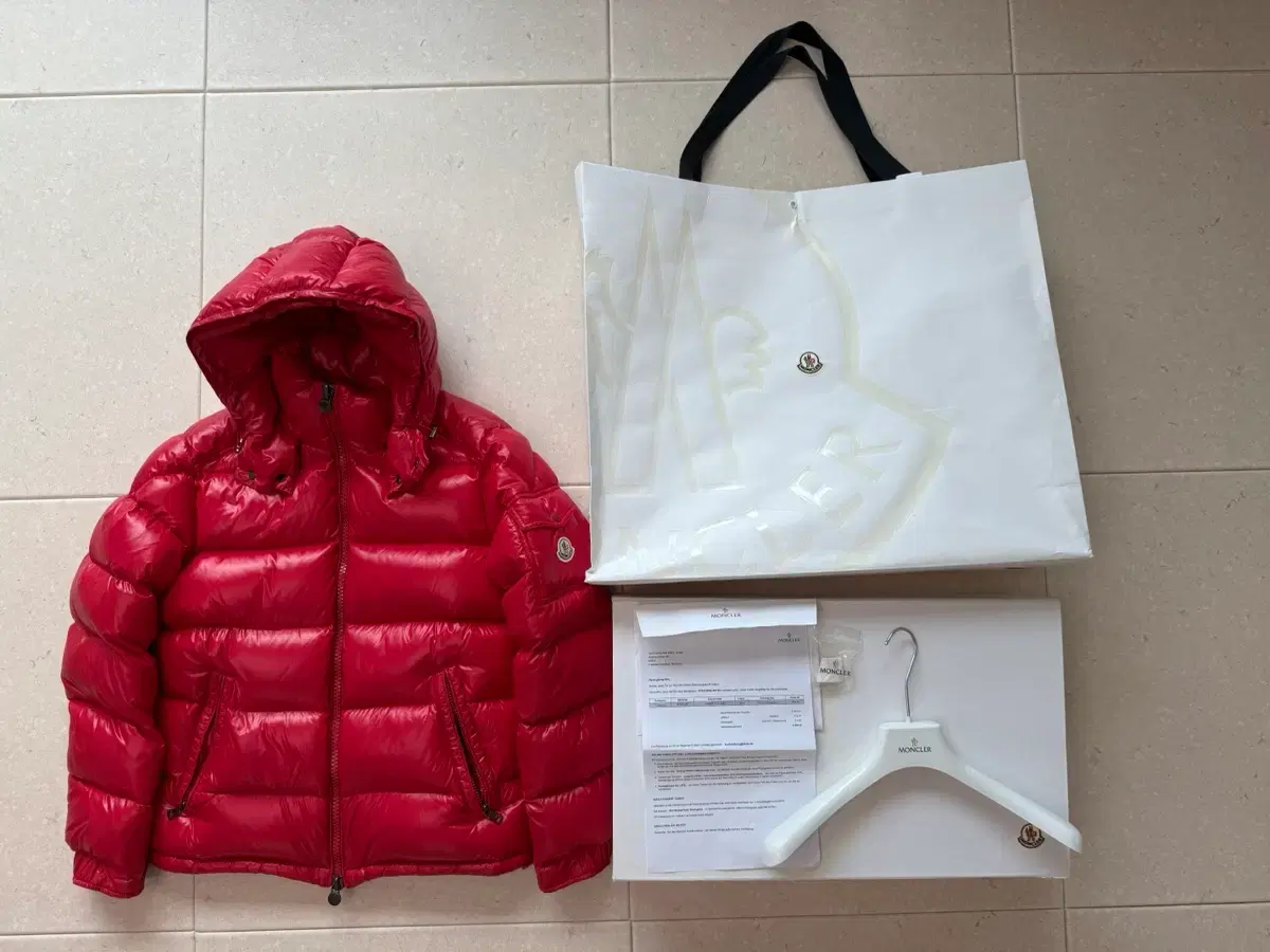 Moncler Maya Red Size 3