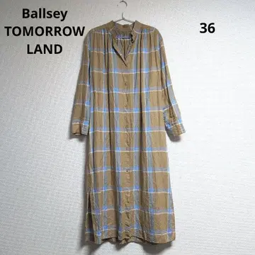 0443 Ballsey TOMORROWLAND 긴팔 셔츠 원피스 36