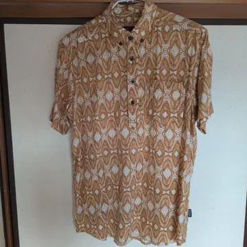patagonia 알로하 셔츠 M 사이즈 오렌지 계열