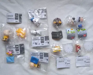 스누피 캡슐 토이 세트