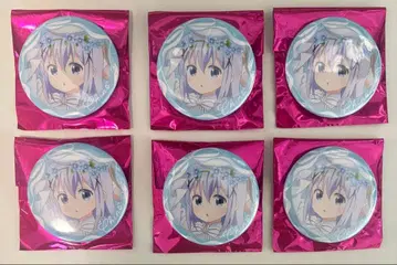 주문은 토끼입니까? tea talk party 2025 치노 캔뱃지 6개