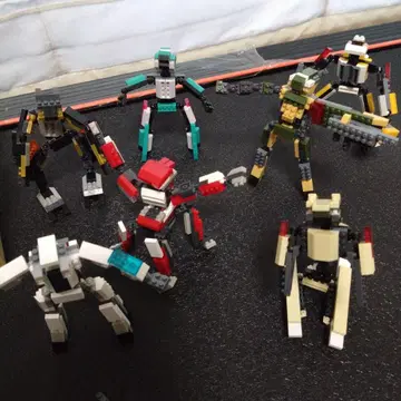 다이소 쁘띠블록 Daiso PETIT BLOCK 7체