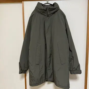 유니클로 UNIQLO 방풍 패딩 코트 올리브 M 사이즈 몬스터 코트
