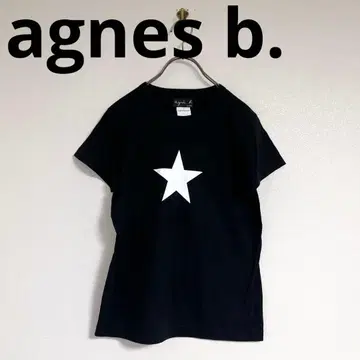 [ agnes b. ] 아네스베(1) 반팔 티셔츠 별 프린트