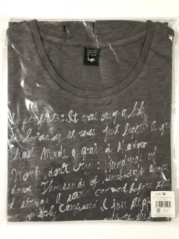 YUKI [ BREATHS OF TEN ] 티셔츠/그레이