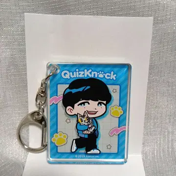QuizKnock 마네키네코 아크릴 키링 문