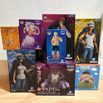 덤 포함! 원피스 드래곤볼 제일복권 피규어 세트!