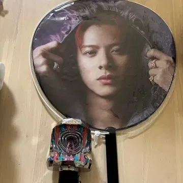 Number_i 응원봉 탑 히라노 쇼 부채 2025 티셔츠 흑먹색