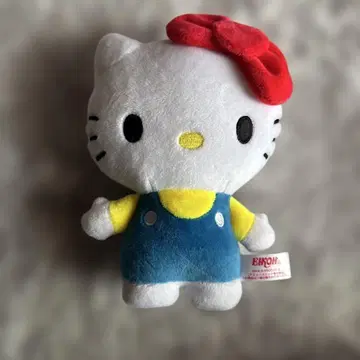 헬로키티 코인 케이스 포함 봉제 인형 약 15cm
