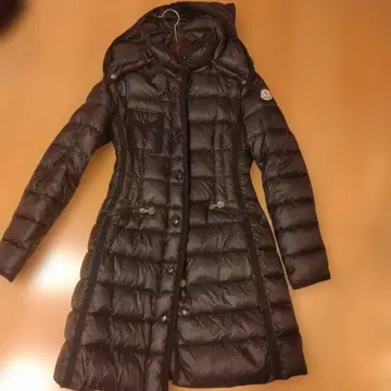 MONCLER 00 블랙 다운 코트