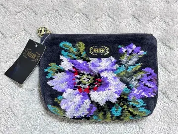 FEILER 꽃무늬 자수 파우치