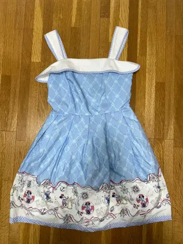 시크릿허니 미키 마린 패턴 원피스 사이즈 2